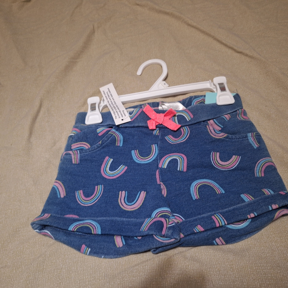 Cynthia Rowley Blue Rainbow Kids Shorts
